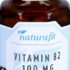 Naturafit Vitamin B2 100 mg 90 Kapseln