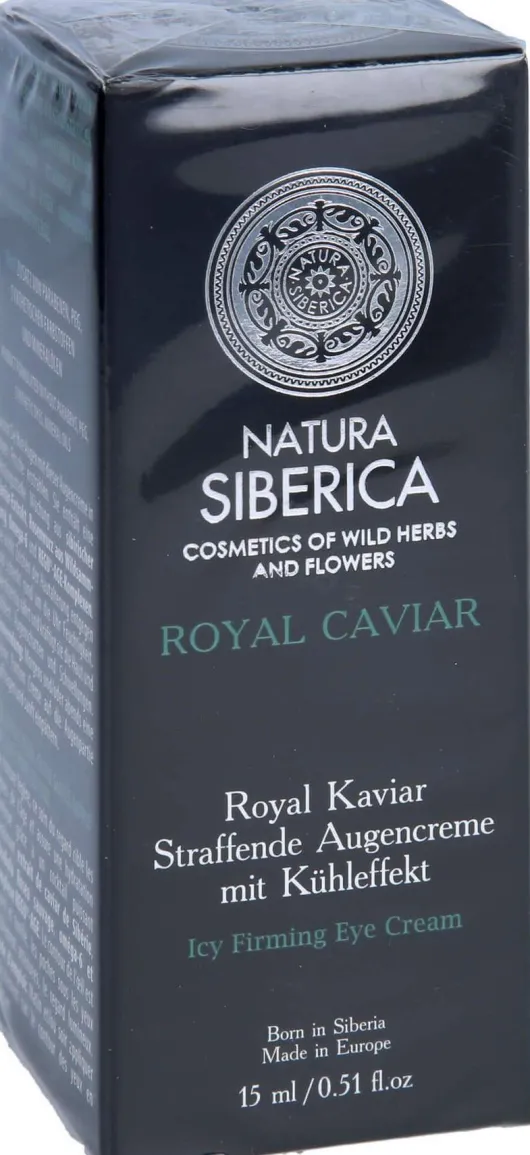 Natura Siberica Royal Kaviar Straffende Augencreme Kühlend 15 ml