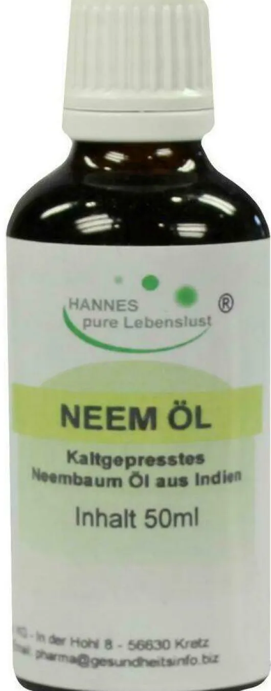 Neem-Öl Kaltgepresst Aus Indien 50 ml