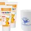 Nenedent Zahncreme m.Fluorid 3 x 50 ml 2 bis 6 Jahre + gratis Zahnputzbecher 1 Stück