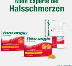 Neo-Angin Benzydamin akute Halsschmerzen Zitrone 40 Lutschtabletten