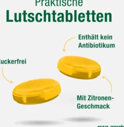 Neo-Angin Benzydamin akute Halsschmerzen Zitrone 40 Lutschtabletten