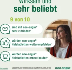 neo angin Halstabletten zuckerfrei 24 Lutschtabletten