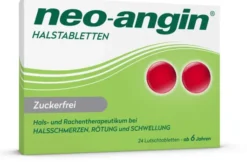 neo angin Halstabletten zuckerfrei 24 Lutschtabletten