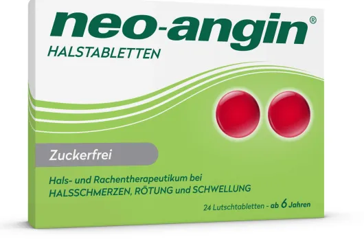 neo angin Halstabletten zuckerfrei 24 Lutschtabletten