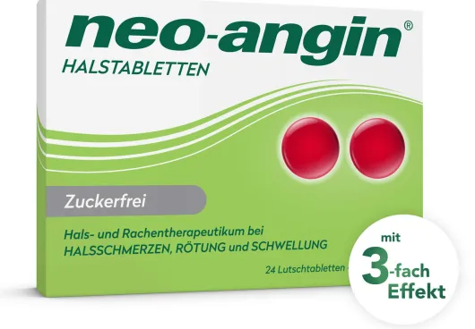 neo angin Halstabletten zuckerfrei 24 Lutschtabletten