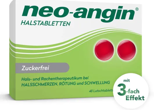 neo angin Halstabletten zuckerfrei 48 Lutschtabletten