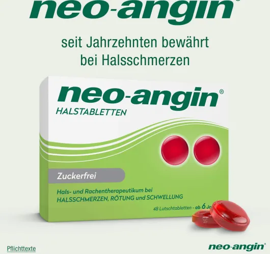 neo angin Halstabletten zuckerfrei 48 Lutschtabletten