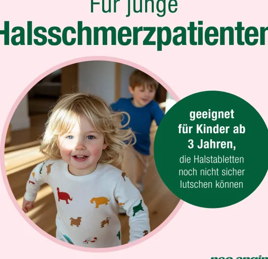 Neo Angin Junior Halsschmerzlutscher 8 Stück