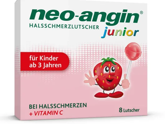 Neo Angin Junior Halsschmerzlutscher 8 Stück