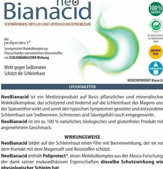 Neobianacid Lutschtabletten 45 Stück