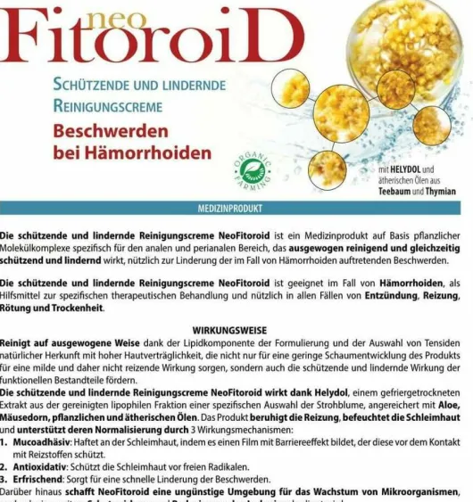 Neofitoroid Reinigungscreme 100 ml