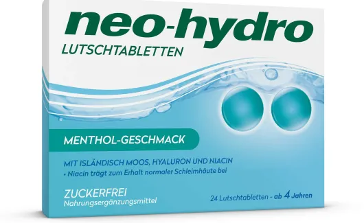 Neo-Hydro Lutschtabletten Menthol 24 Stück