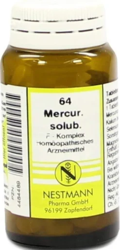 Nestmann 64 Mercurius Solubilis F-Komplex 120 Tabletten