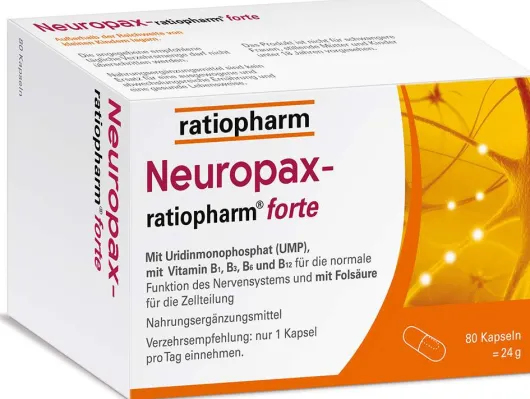 Neuropax-ratiopharm forte 80 Kapseln