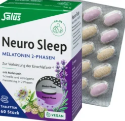 Neuro Sleep Melatonin 2-Phasen Tabletten Salus 60 Stück