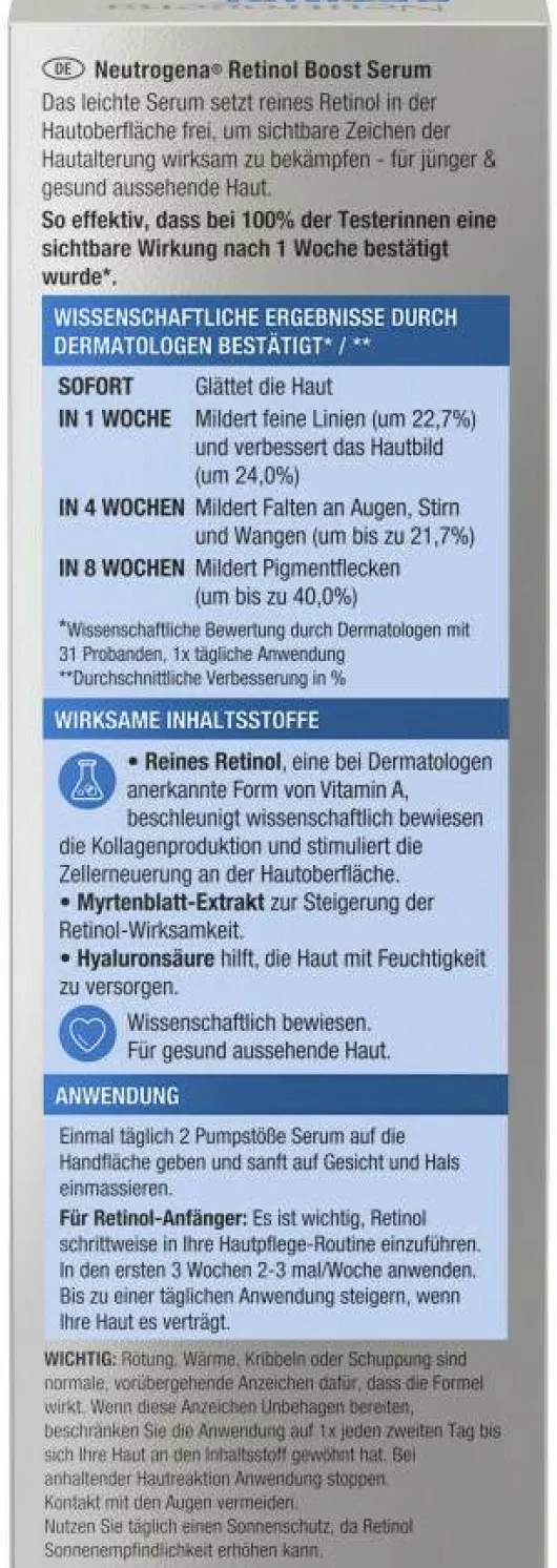 Neutrogena Anti-Age Retinol Boost Serum 30ml