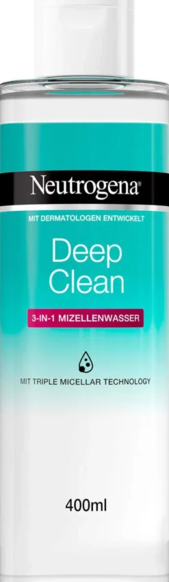 Neutrogena Deep Clean 3 in 1 Mizellenwasser 400 ml