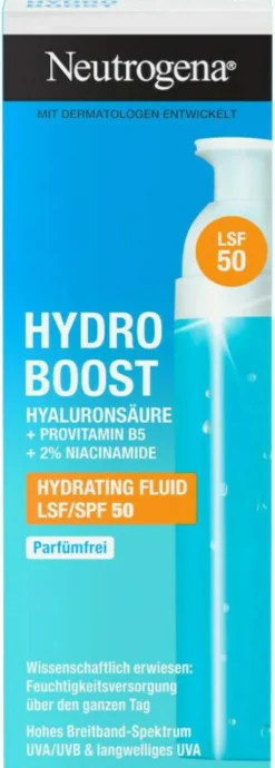 Neutrogena Hydro Boost Hydrating Fluid Lsf 50