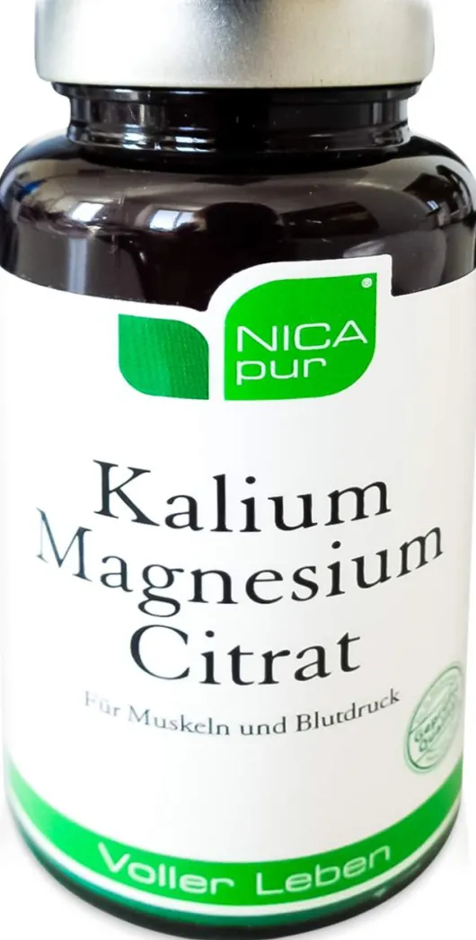 Nicapur Kalium Magnesium Citrat 60 Kapseln