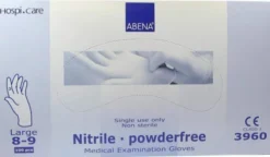 Nitril Handschuhe Ungepudert Large 100 Handschuhe