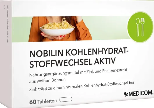 Nobilin Kohlenhydrat-Stoffwechsel Aktiv 60 Tabletten