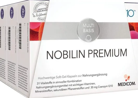 Nobilin Premium Kombipackung 3 X 60 Kapseln