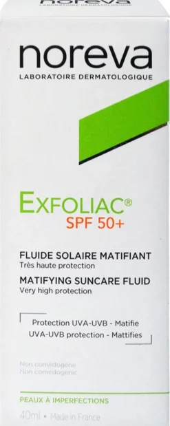 Noreva Exfoliac Mattier.Sonnenschutz-Fluid Lsf 50+