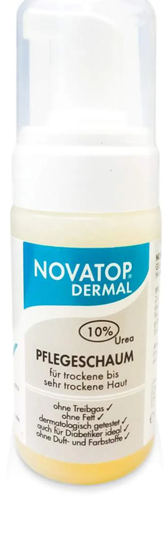 Novatop Dermal Pflegeschaum 10% Urea