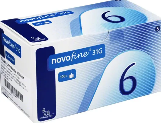 Novofine 6 Kanülen 0,25 X 6 mm 100 Kanülen