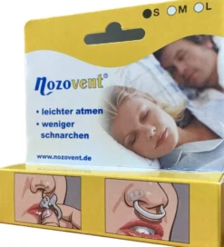 Nozovent Small Nasenklammern 2 Stück