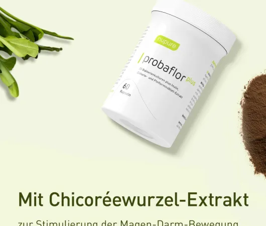 Nupure Probaflor Plus Probiotika 60 Magensaftresistente Kapseln