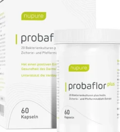Nupure Probaflor Plus Probiotika 60 Magensaftresistente Kapseln