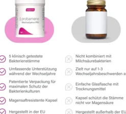 Nupure Probameno Milchsäurebakterien + Vitamine 30 Kapseln