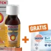 Nurofen Junior Fieber- & Schmerzsaft Orange 40mg pro ml 100 ml + Sagrotan 2 in 1 Desinfektionstücher 15 Stück