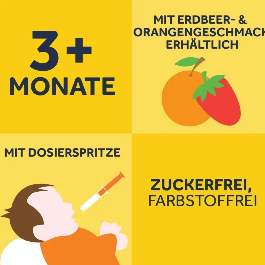 Nurofen Junior Fieber- & Schmerzsaft Orange 40 mg pro ml 100 ml