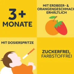 Nurofen Junior Fieber- & Schmerzsaft Erdbeer 40 mg pro ml 100 ml Suspension