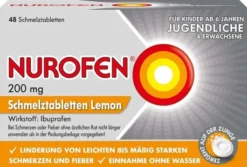 Nurofen 200 mg Schmelztabletten Lemon 48 Stück