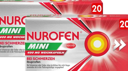 Nurofen Mini 400 mg Weichkapseln 2 x 20 Stück