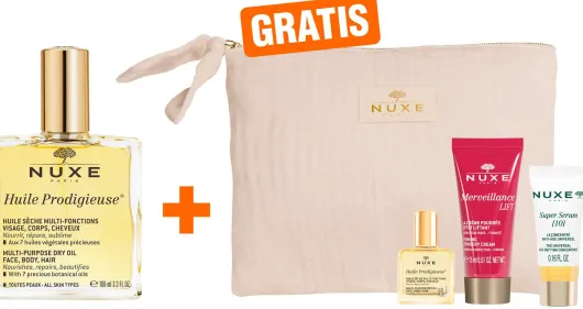 NUXE Huile Prodigieuse NF 100 ml + gratis NUXE Anti Aging Set 1 Stück