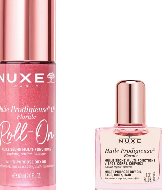 Nuxe Huile Prodigieuse Or Florale Roll-On 60 ml + gratis Nuxe Huile Prodigieuse Florale 10 ml