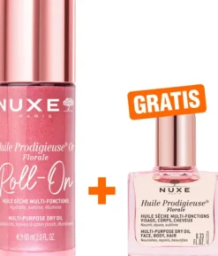 Nuxe Huile Prodigieuse Or Florale Roll-On 60 ml + gratis Nuxe Huile Prodigieuse Florale 10 ml