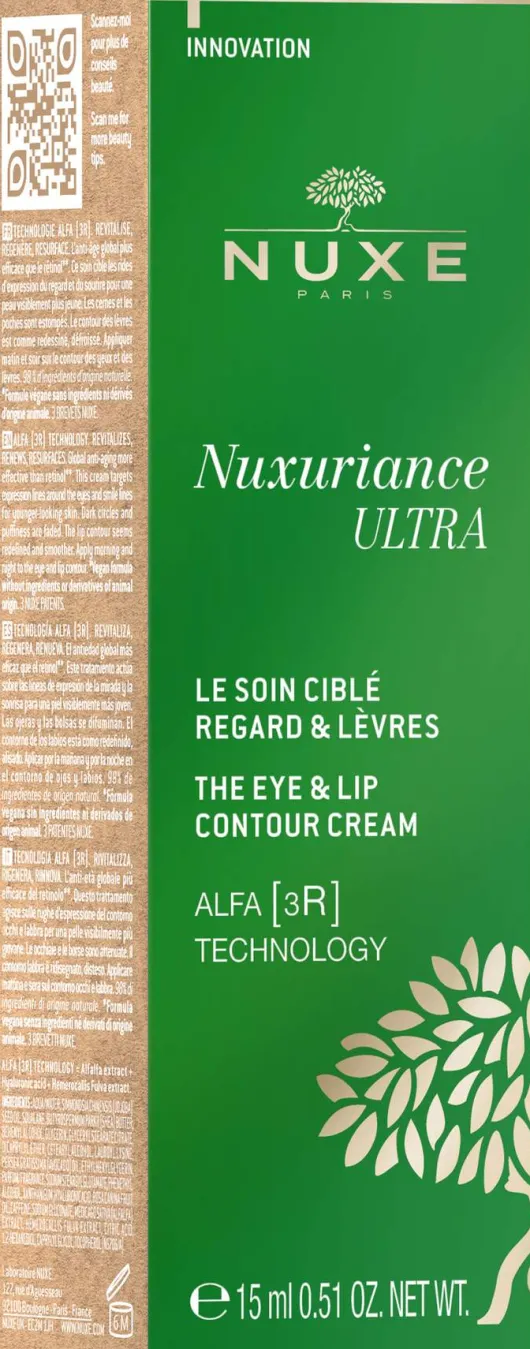 NUXE Nuxuriance Ultra Augen- & Lippenkonturenpflege 15 ml