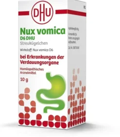 Nux vomica D6 DHU 10 g Globuli