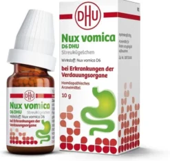 Nux vomica D6 DHU 10 g Globuli