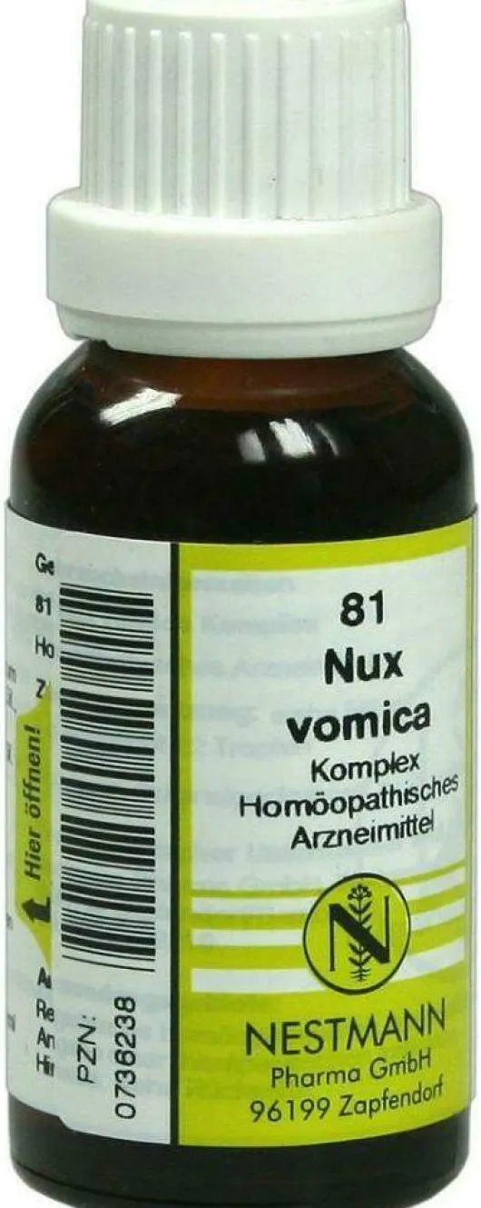 Nux Vomica Komplex Nr. 81 20 ml Dilution