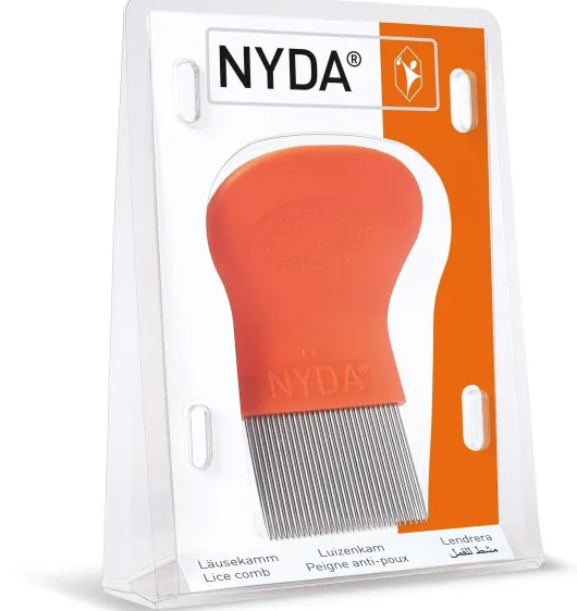 Nyda Läuse- und Nissenkamm Metall 1 Stück