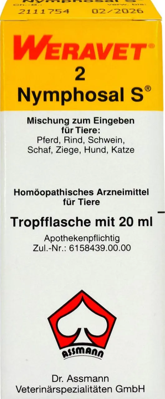 Nymphosal S vet. 20 ml Tropfen