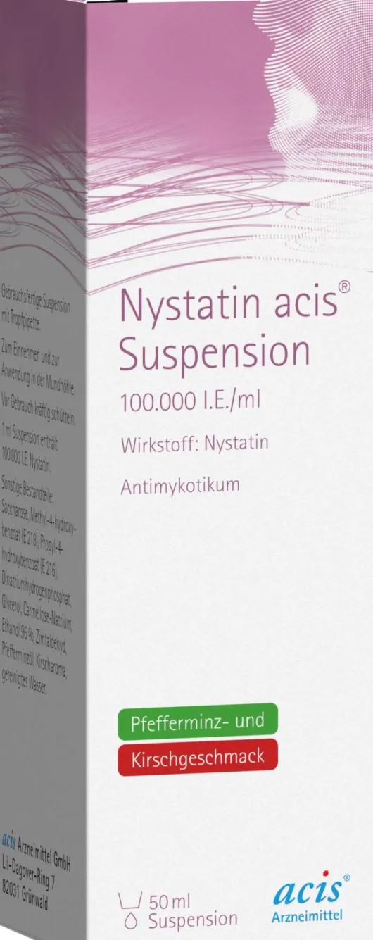 Nystatin Acis Suspension 50ml