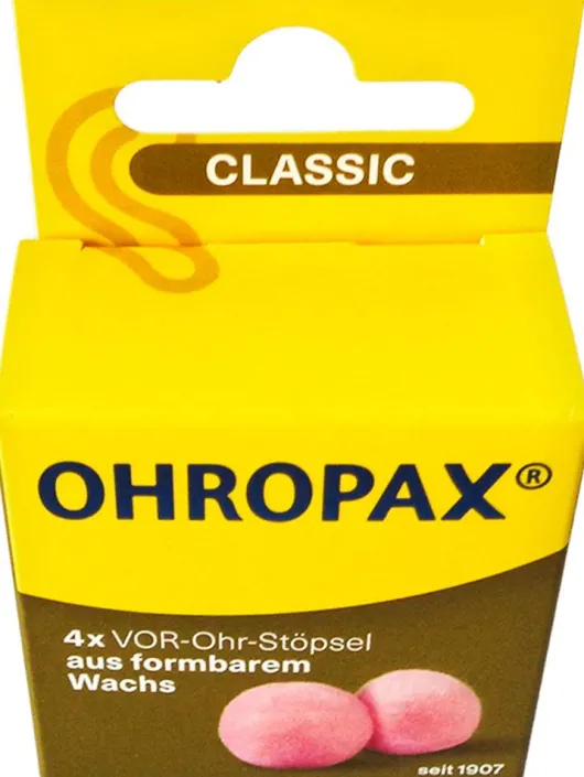 Ohropax Classic Wachs Vor-Ohr Stöpsel 4 Stück